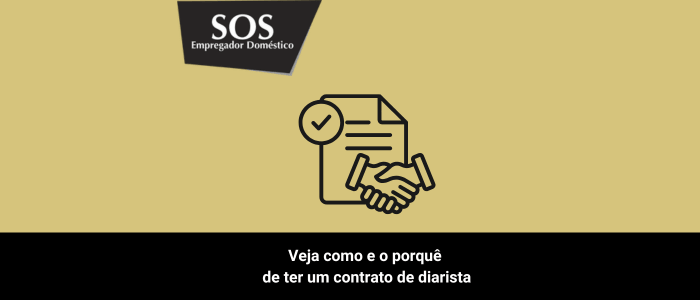 como porque ter contrato diarista sos empregador domestico