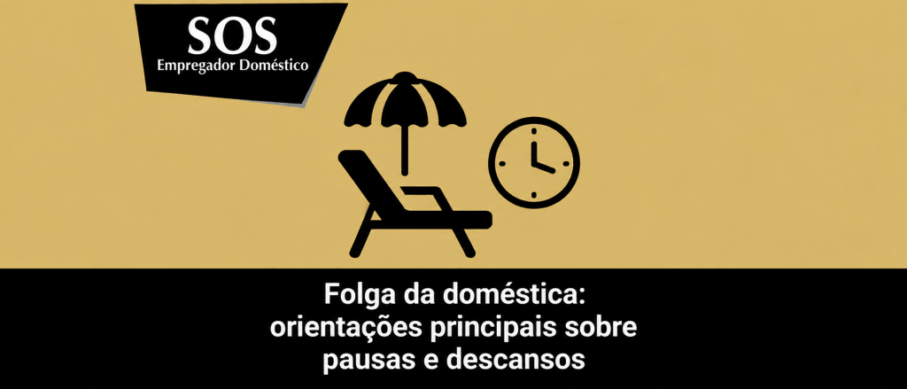 folga domestica orientações principais pausas descansos sos emmpregador domestico